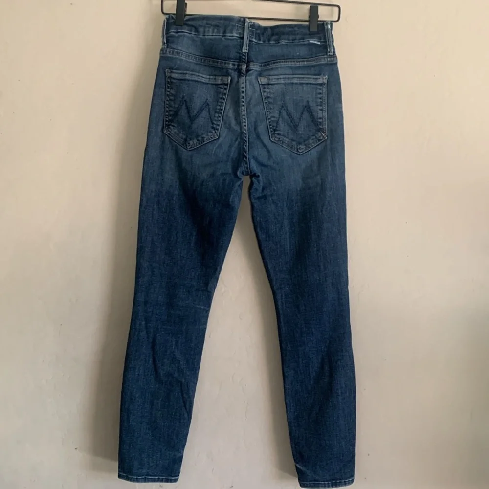 MOTHER High Waisted Looker Crop in Bake Sale Brawl size 26 - Picture 6 of 9